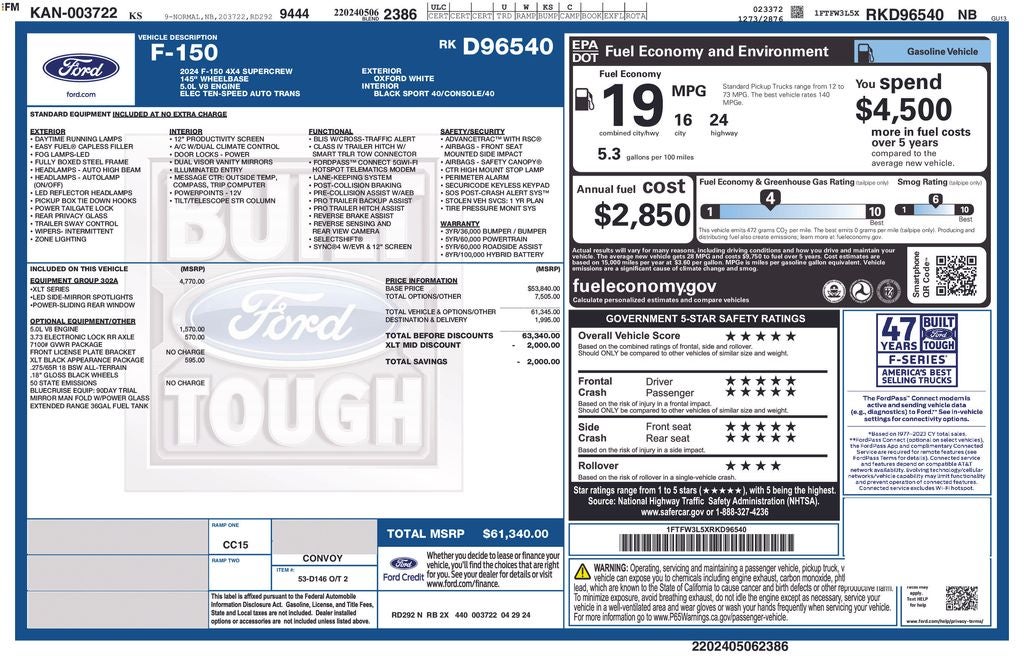 2024 Ford F-150 XLT Whipple Supercharger