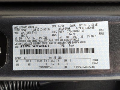 2026 Ford F-150 Tremor