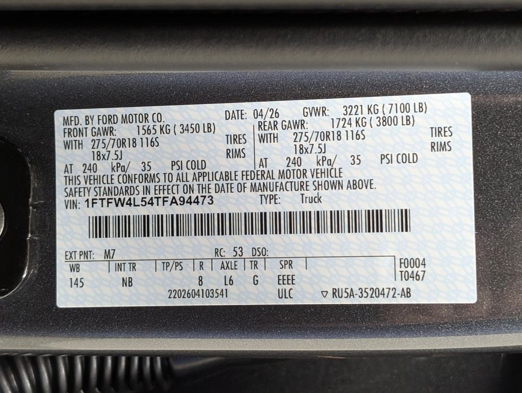 2026 Ford F-150 Tremor