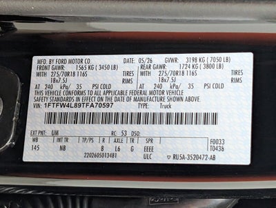 2026 Ford F-150 Tremor