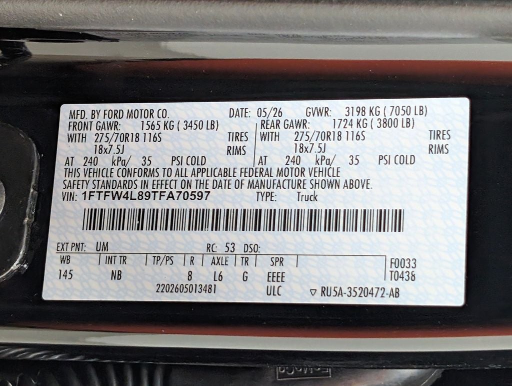 2026 Ford F-150 Tremor