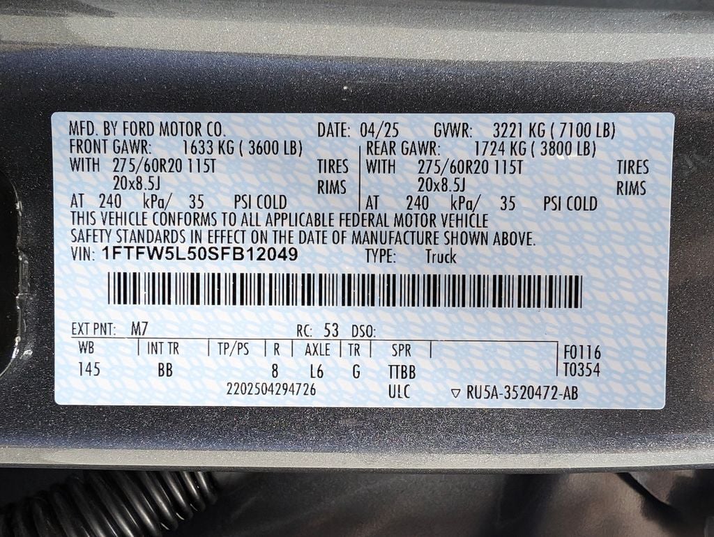 2025 Ford F-150 Shelby F150 Off Road