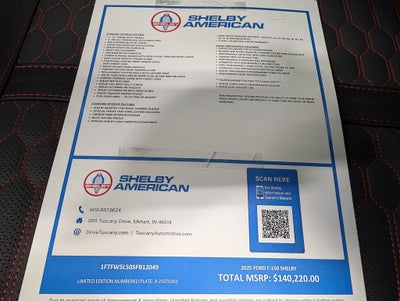 2025 Ford F-150 Shelby F150 Off Road