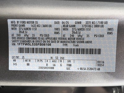 2025 Ford F-150 Shelby F150 Off Road