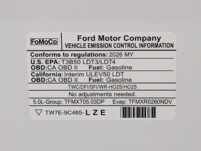 2026 Ford F-150 Lariat Shelby Torque 470
