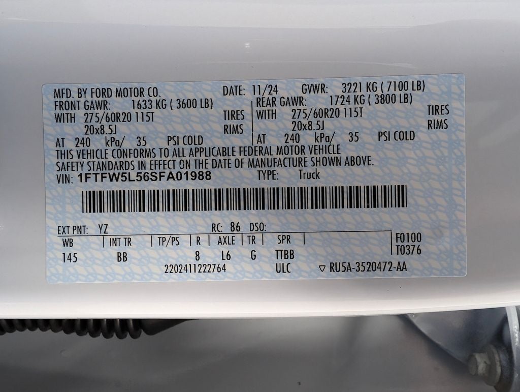 2025 Ford F-150 Shelby F150 Off Road