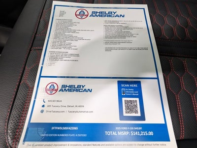 2025 Ford F-150 Shelby F150 Off Road