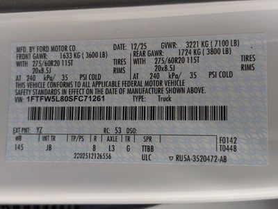 2025 Ford F-150 Lariat