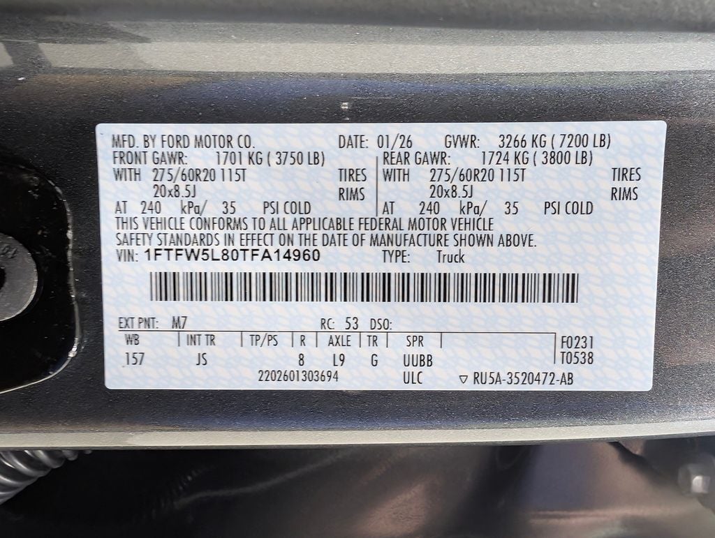 2026 Ford F-150 Lariat