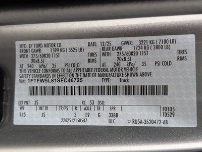 2025 Ford F-150 Lariat