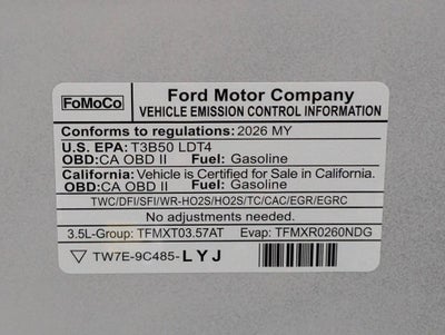 2026 Ford F-150 Lariat