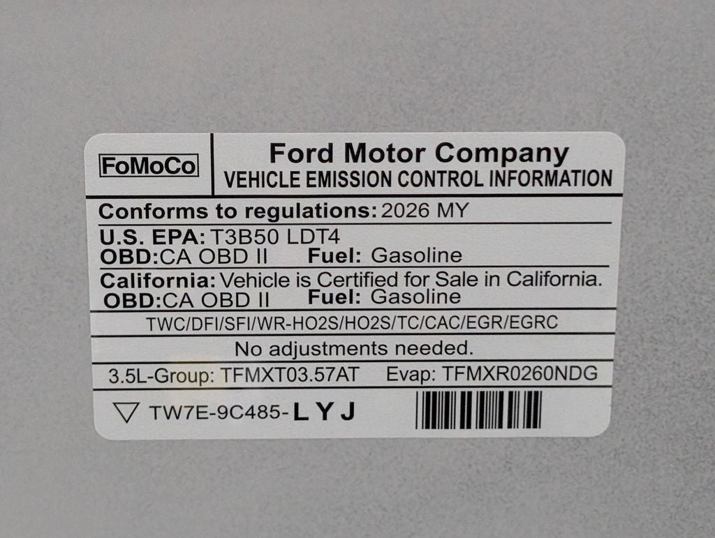 2026 Ford F-150 Lariat