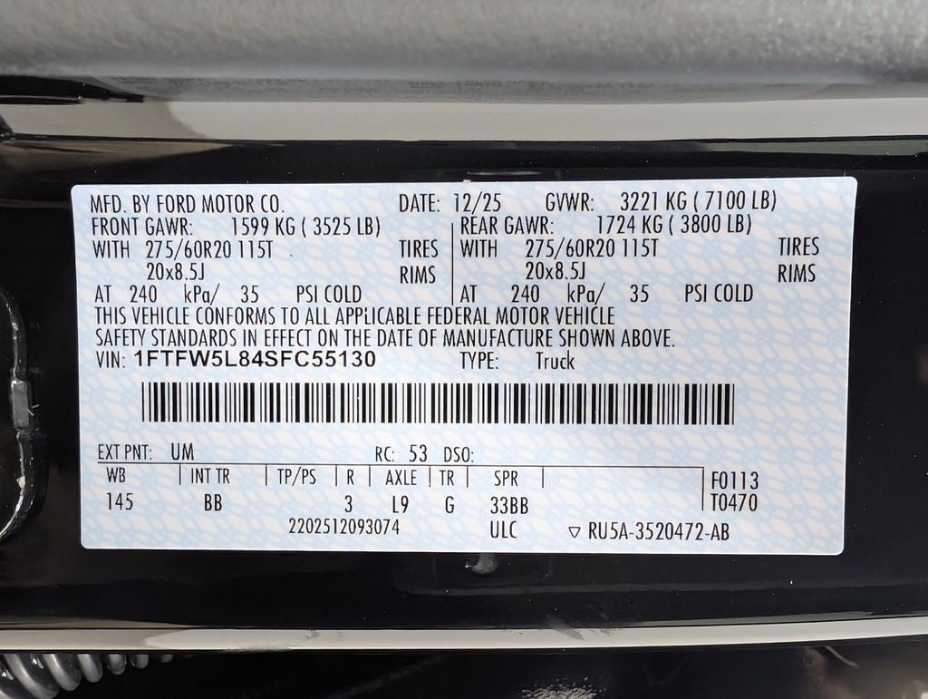 2025 Ford F-150 Lariat