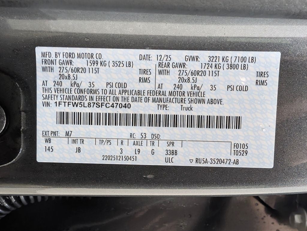 2025 Ford F-150 Lariat