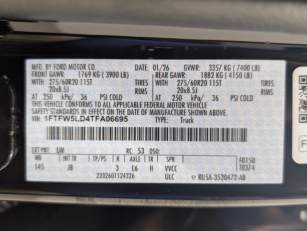 2026 Ford F-150 Lariat