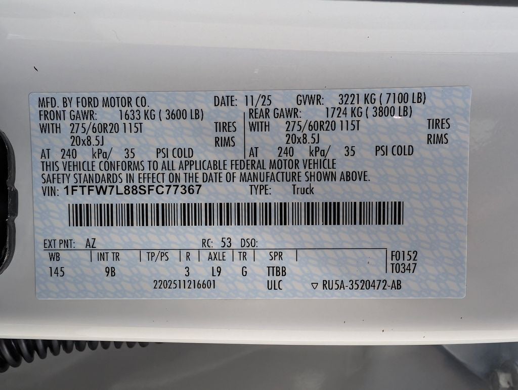 2025 Ford F-150 Platinum