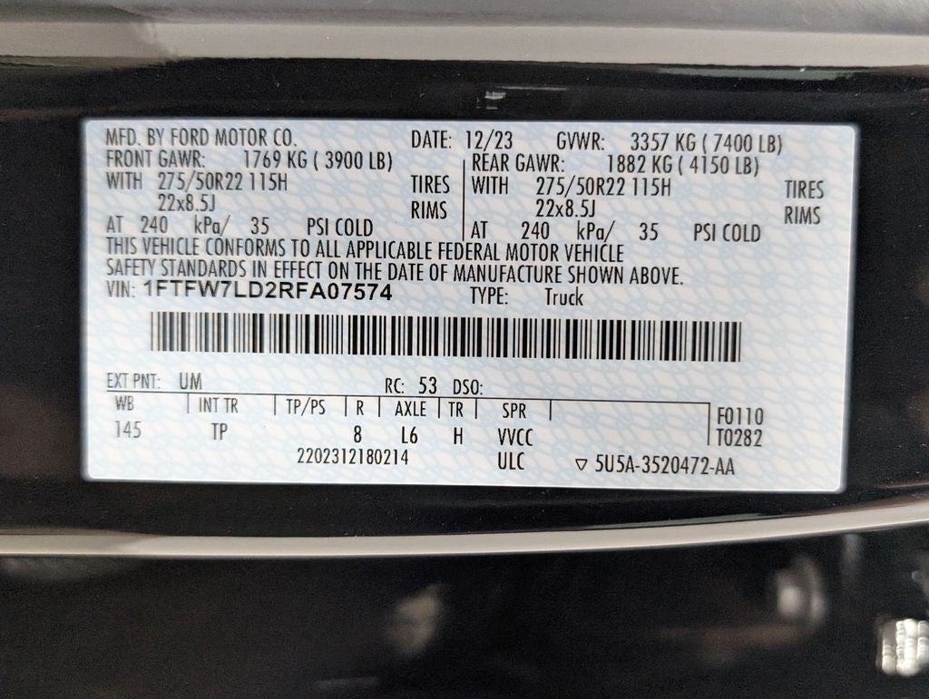 2024 Ford F-150 Platinum 703A