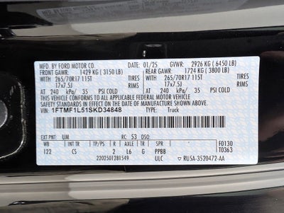 2025 Ford F-150 XL Whipple Supercharged