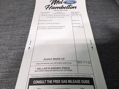 2025 Ford F-150 Mhford Whipple Supercharger Racing Package