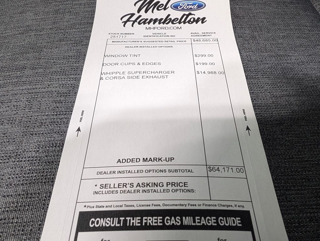 2025 Ford F-150 Mhford Whipple Supercharger Racing Package