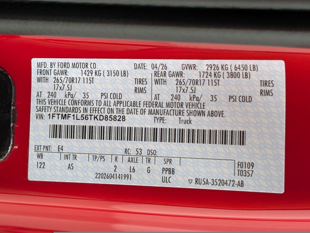 2026 Ford F-150 XL Mhford Whipple Supercharger Racing Package