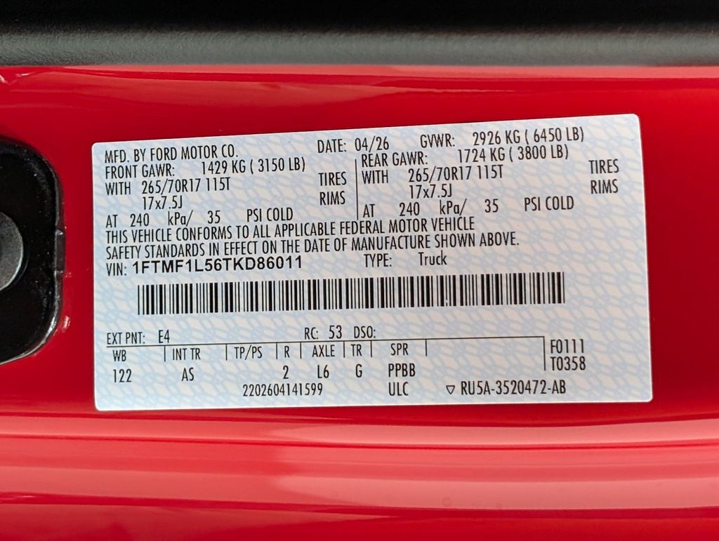 2026 Ford F-150 Mhford Whipple Supercharger Racing Package