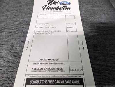 2026 Ford F-150 Mhford Whipple Supercharger Racing Package