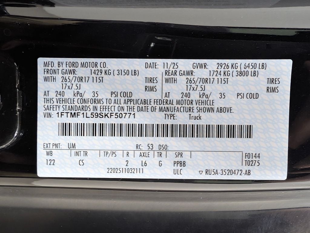 2025 Ford F-150 Mhford Whipple Supercharger Racing Package