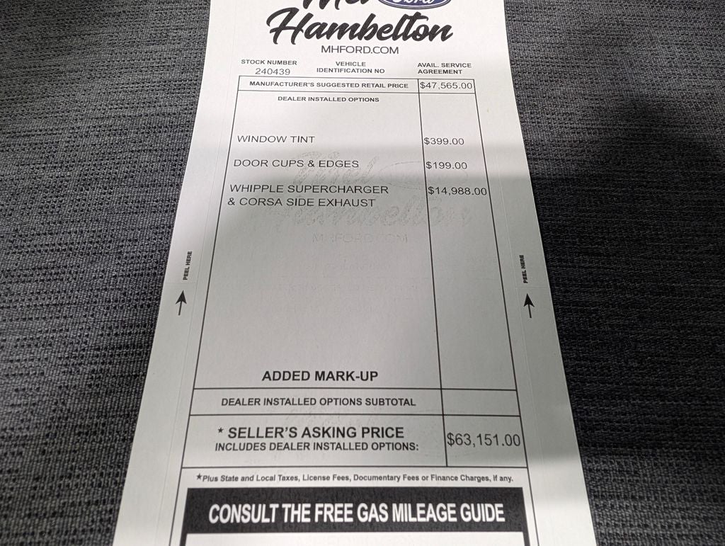 2026 Ford F-150 Mhford Whipple Supercharger Racing Package