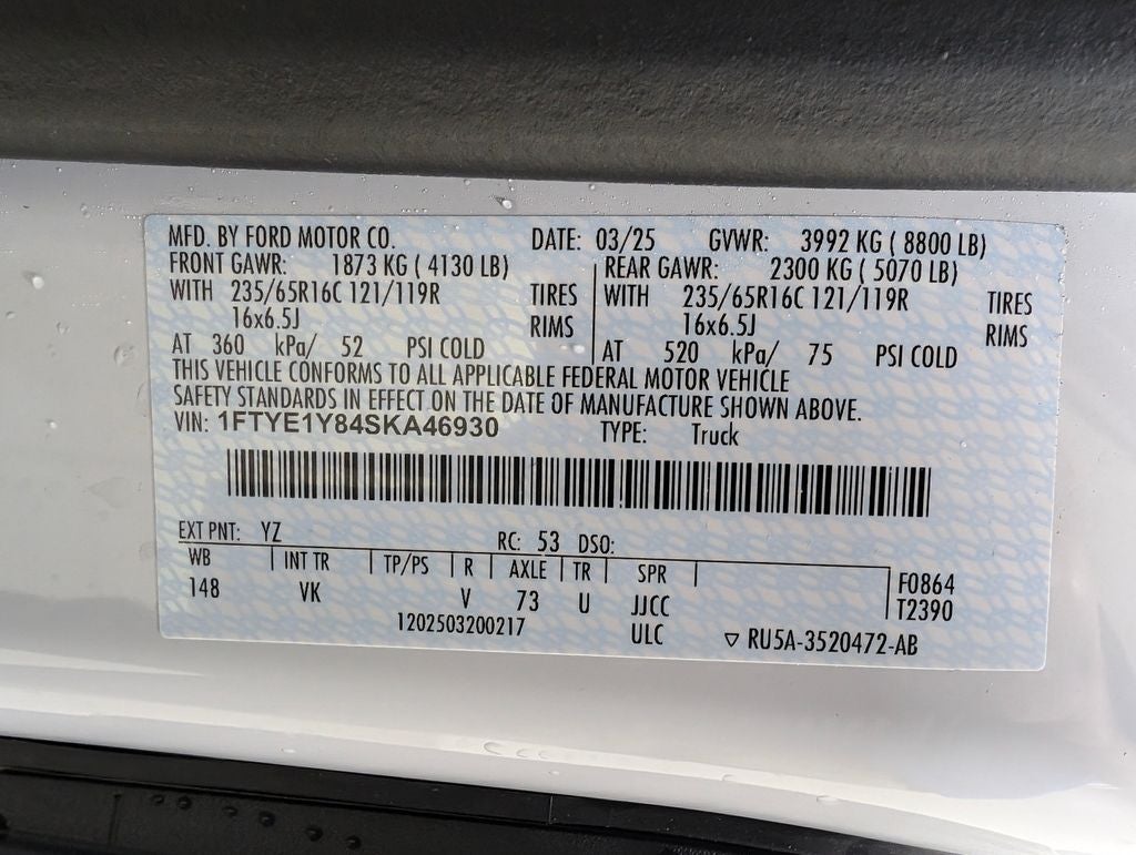 2025 Ford Transit-150 Base