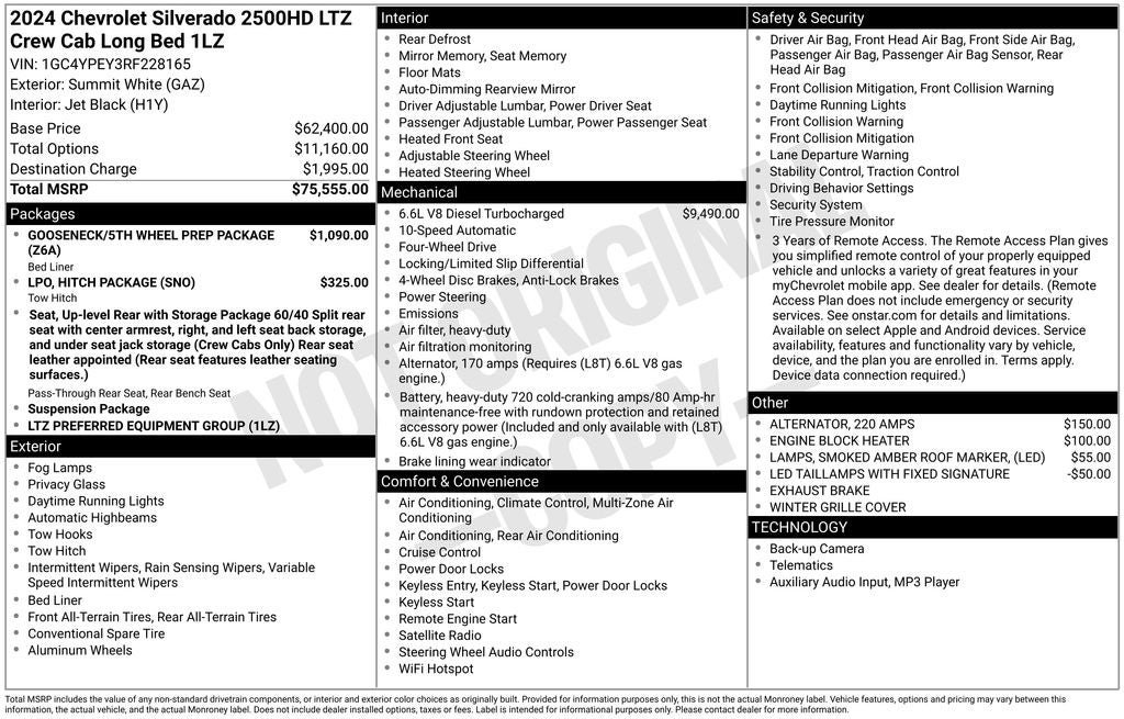 2024 Chevrolet Silverado 2500HD LTZ