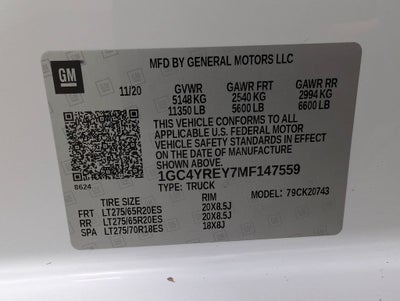 2021 Chevrolet Silverado 2500HD High Country