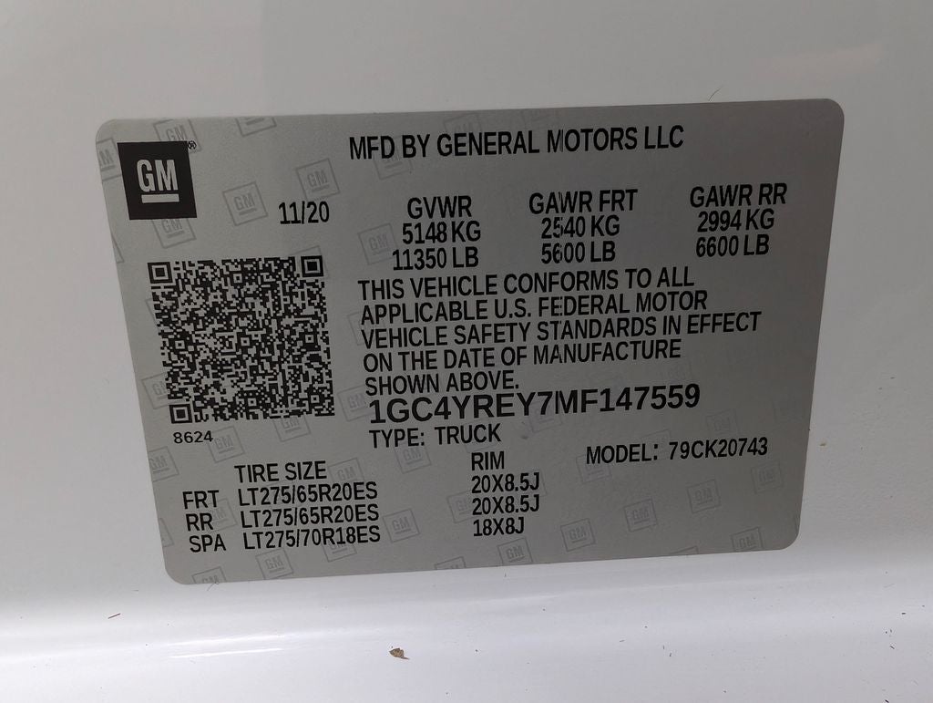 2021 Chevrolet Silverado 2500HD High Country