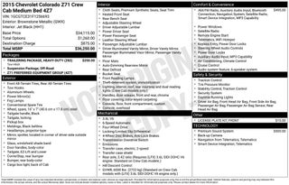 2015 Chevrolet Colorado Z71