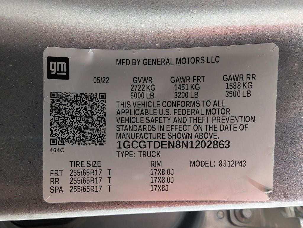 2022 Chevrolet Colorado Z71