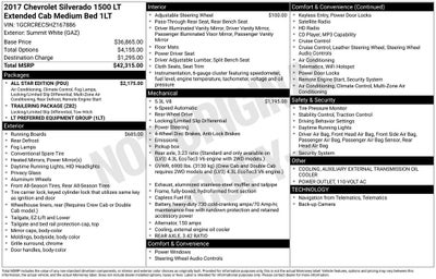 2017 Chevrolet Silverado 1500 LT LT1