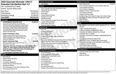 2020 Chevrolet Silverado 1500 LT