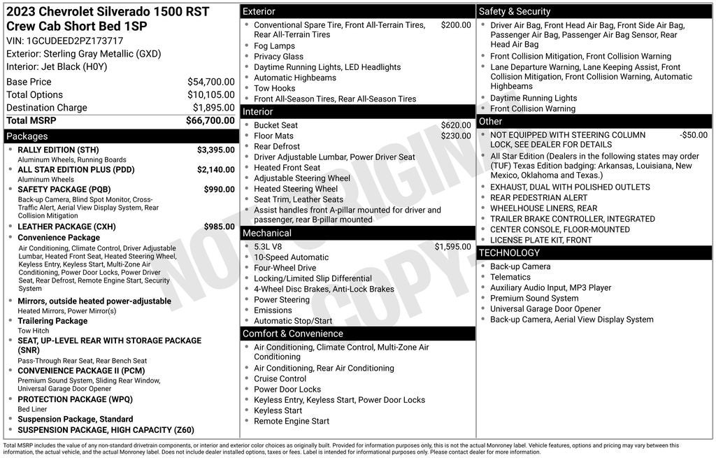 2023 Chevrolet Silverado 1500 RST