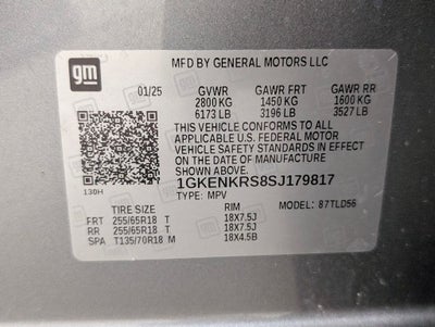 2025 GMC Acadia Elevation