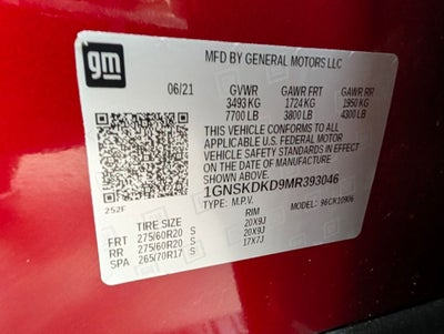 2021 Chevrolet Suburban Z71