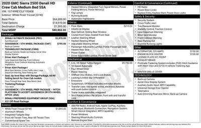 2020 GMC Sierra 2500HD Denali