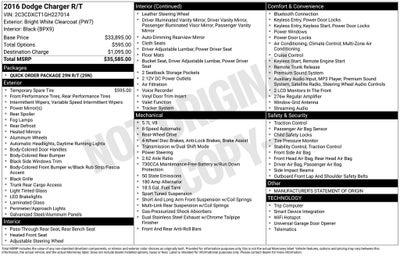 2016 Dodge Charger R/T