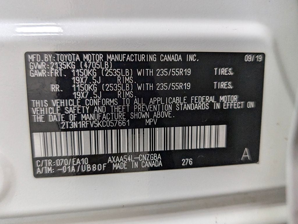 2019 Toyota RAV4 Limited