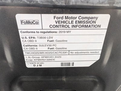 2019 Ford Fusion SE
