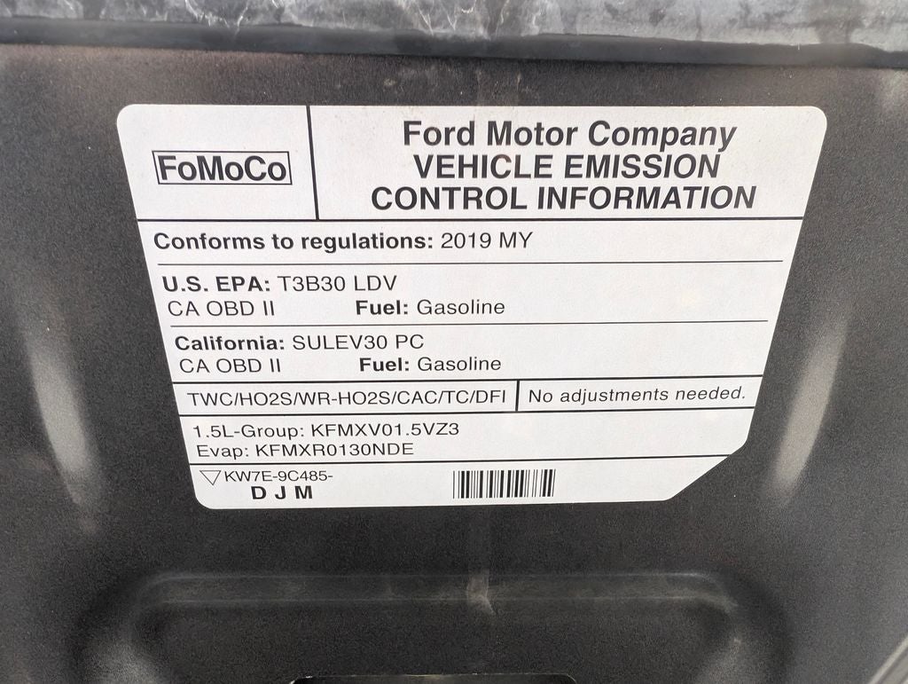 2019 Ford Fusion SE