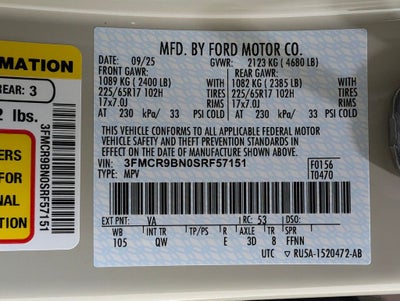 2025 Ford Bronco Sport Big Bend