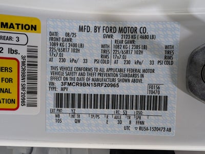 2025 Ford Bronco Sport Big Bend