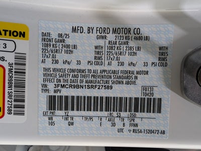 2025 Ford Bronco Sport Big Bend