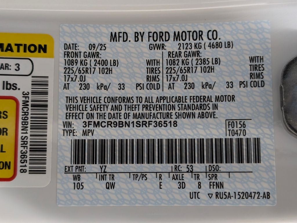 2025 Ford Bronco Sport Big Bend