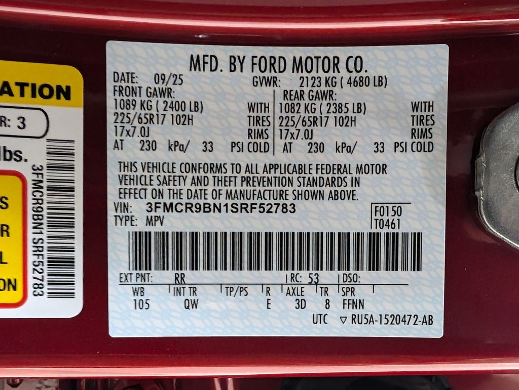 2025 Ford Bronco Sport Big Bend